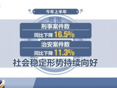 我国社会稳定形势持续向好 高效能治理保障开局